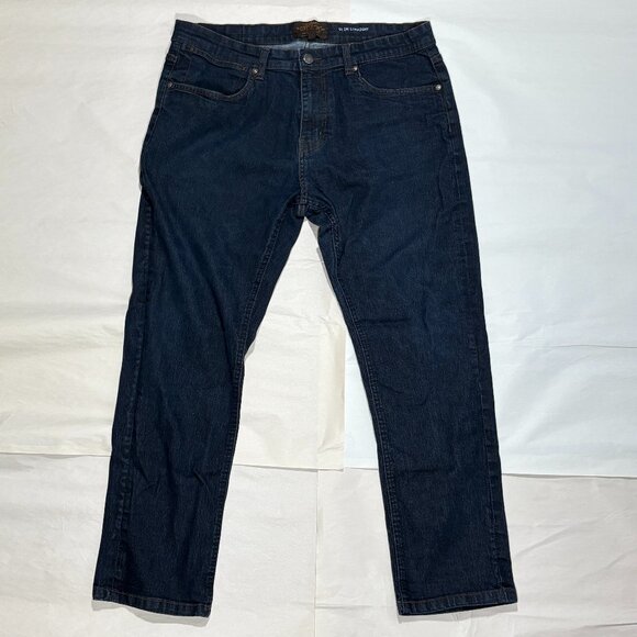 COPPER & OAK Men's Slim Straight Denim Jeans Blue 36x30 Great Condition - Picture 1 of 5